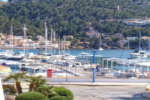 Well-maintained apartment in Port Andratx with sea and marina views