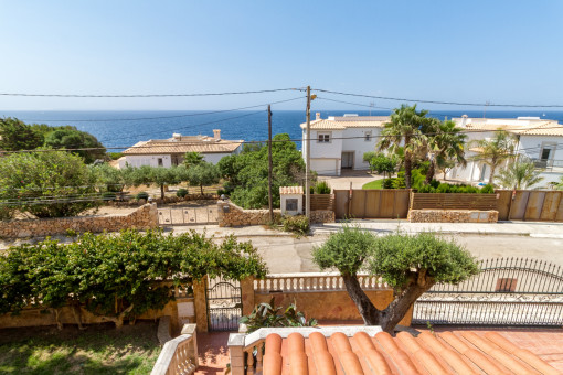 Sea views from the balcony