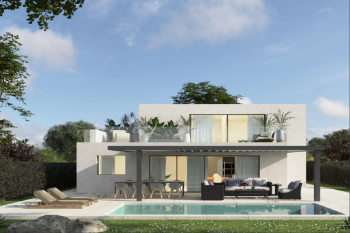 Modern newly-built chalet in a popular residential area in Bahia Grande