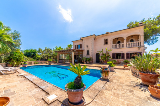 Charming, idyllic family-villa in Ses Palmeres