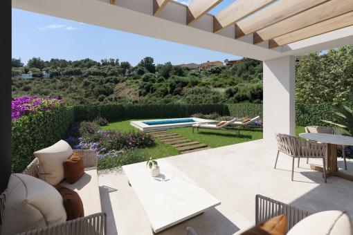 Hus i Cala Mandia