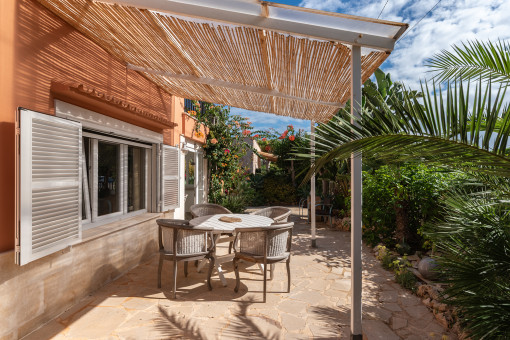 Terrace in the Front Garden